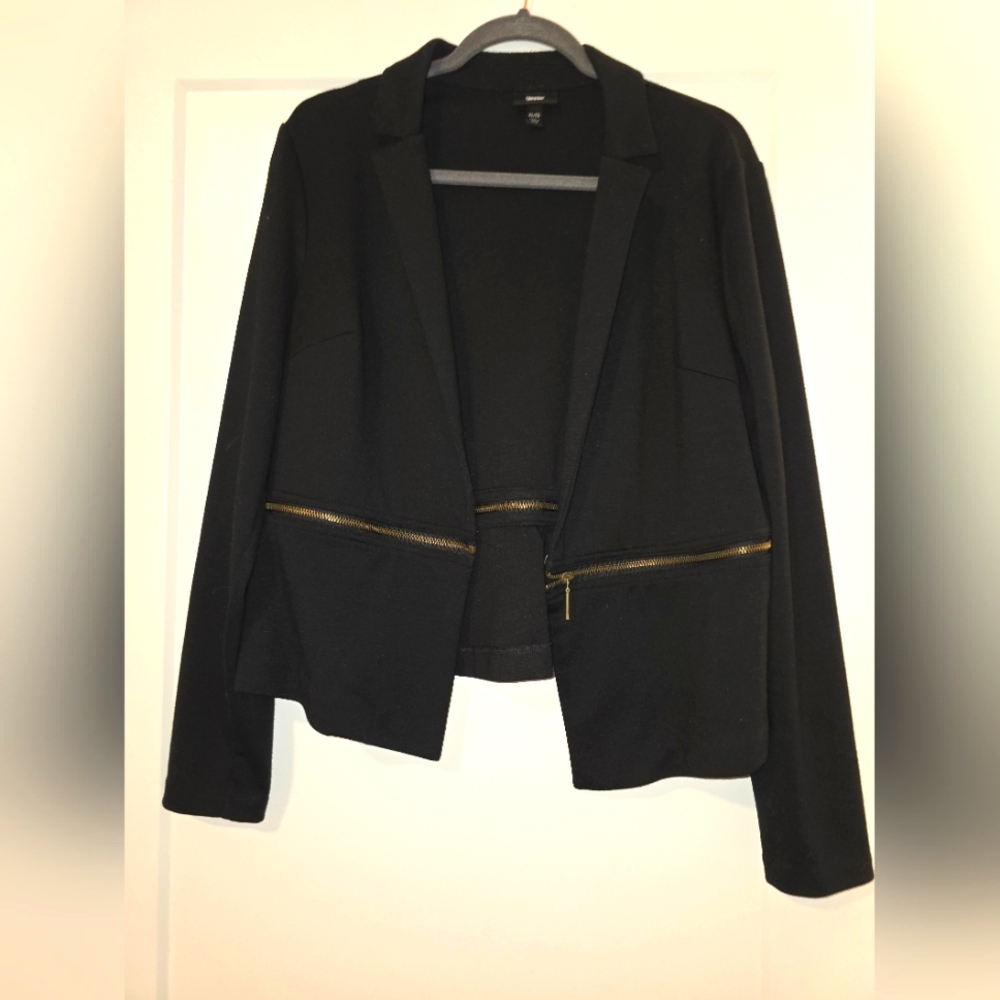 XL Black Blazer